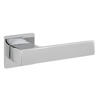 Ручки стандарт Ручка дверная Code Deco на квадратном основании H-30115-A-CR 