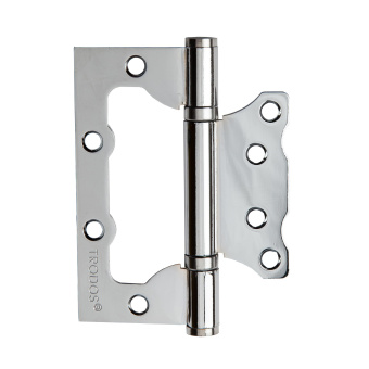 Накладные петли бабочки Петля накладная TRODOS 2BB 100х75х2,5мм CP 