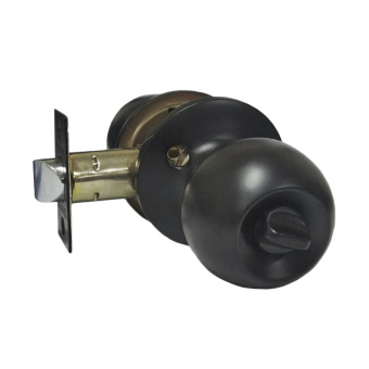 Ручки со встроенным механизмом Ручка-кноб TRODOS ЗШ-03 AB односторонний фиксатор бронза 