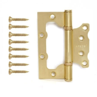 Накладные петли бабочки Петля накладная APECS 100*75*2.5 B2 G 