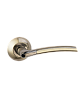 Ручки стандарт Ручка дверная BUSSARE FINO A-13-10 GRAPHITE/ANT.BRONZE 