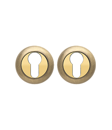 Накладки на ключевой цилиндр Накладка на круглом основании Code Deco DP-C-14-AB 