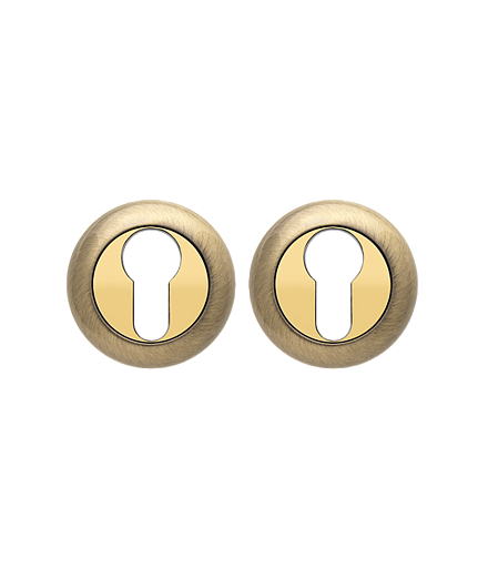 Накладки на ключевой цилиндр Накладка на круглом основании Code Deco DP-C-14-AB 