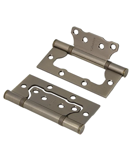 Накладные петли бабочки Петля накладная TANDOOR TD100-2S steel (100*75*2,5) AB 