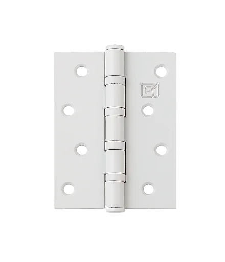 Универсальные врезные петли Петля универсальная FANTOM (100*75*2.5) Hinge 100-4BB FH White 