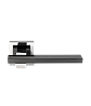 Ручки стандарт Ручка дверная MORELLI MH-38 SN/BN-S Shape 